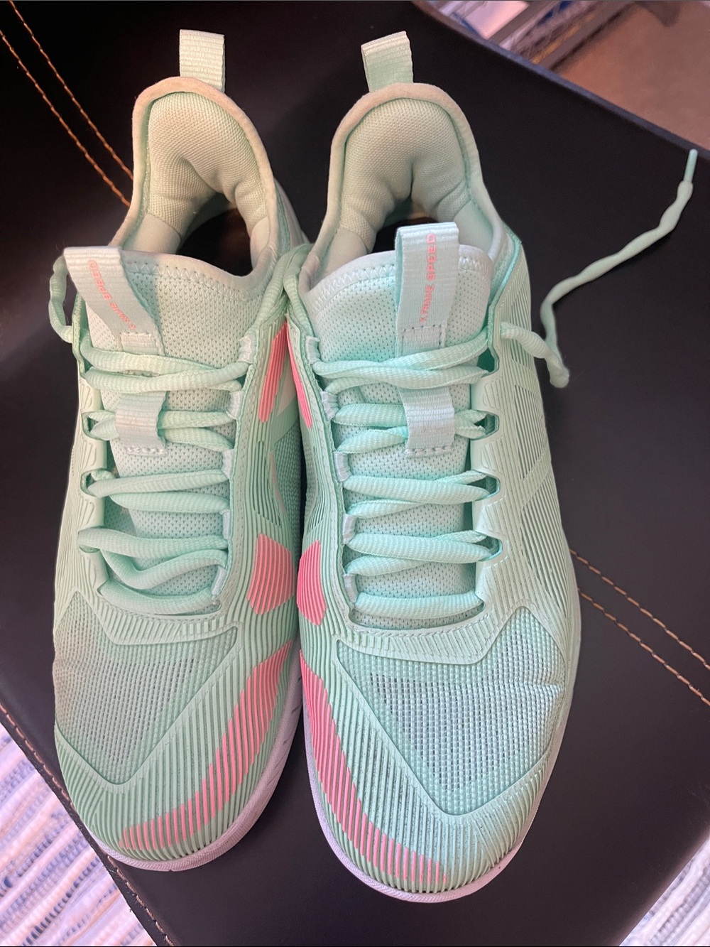 Mint Green Women's 8.5  KSwiss “K Frame” tennis or pickleball shoes